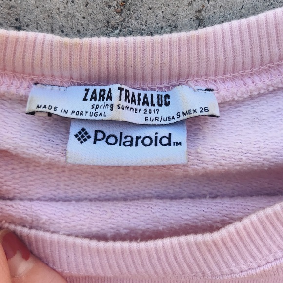 Vintage Polaroid Cropped Crewneck - Picture 3 of 3